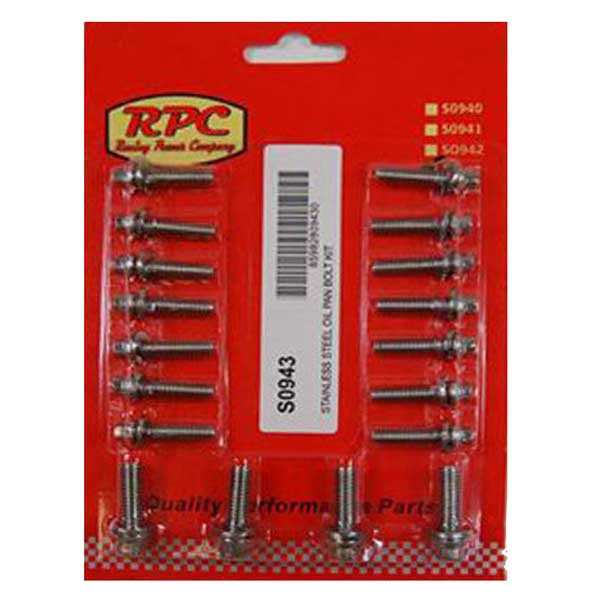 Stainless Steel Oil Pan Bolt Kit