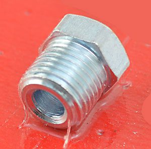 Inverted Flare Nut 1/2-20 for 1/4