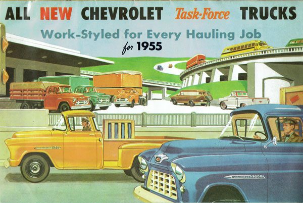 1955 2nd Sales Brochure - GM Truck