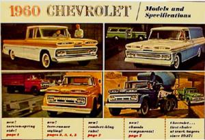 1960 Sales Brochure - Chevy Truck