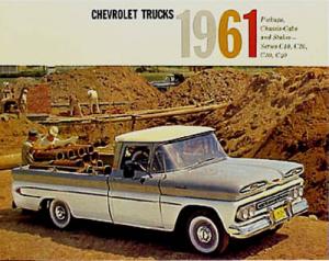 1961 Sales Brochure - Chevy Truck