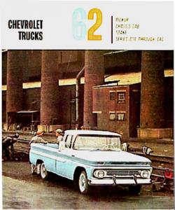 1962 Sales Brochure - Chevy Truck