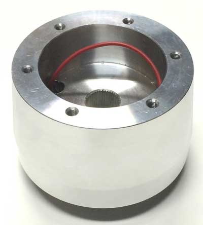 ST HUB 6 BOLT VW 74/79 SILVER BILLET