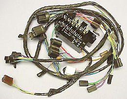 1964-1965 Under Dash Wire Harness (For Trucks with Warning Lights) - Chevy Truck