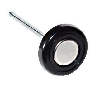 1967-1972 Headlight Knob Black Chrome - GM Truck