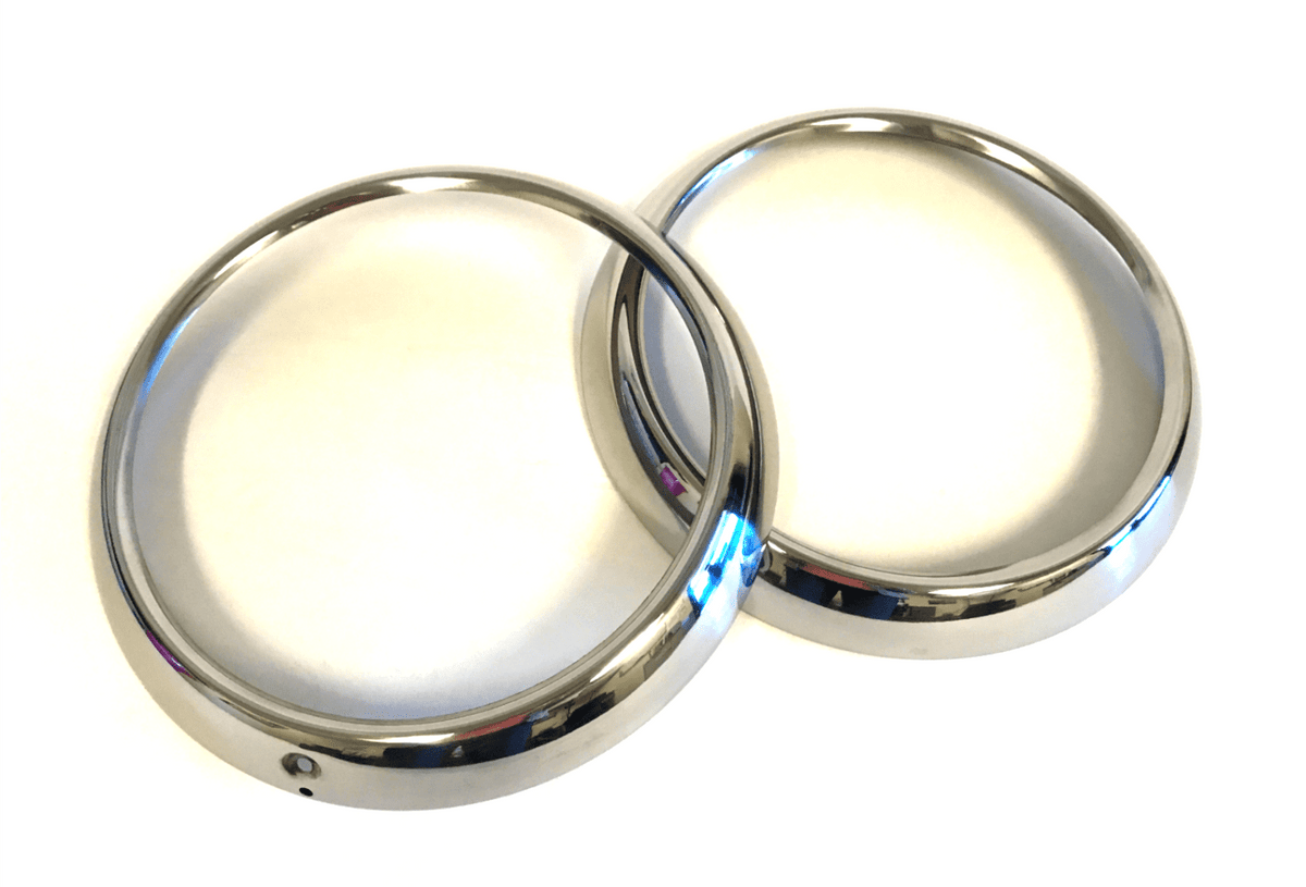 1947-1954 Chevrolet Truck 3100 Stainless Steel Headlight Bezels ...