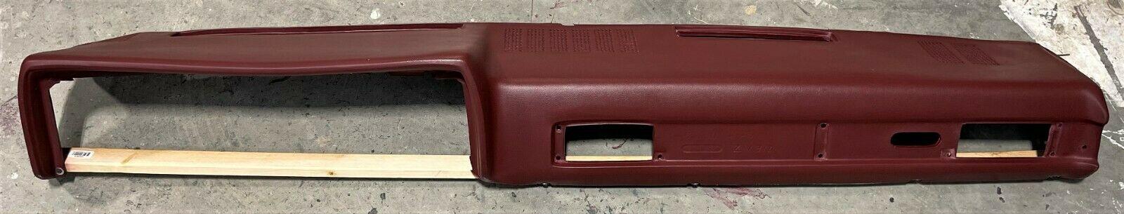 1981-1987 Chevy & GMC Urethane Dash Pad, Carmine Red - GM Truck